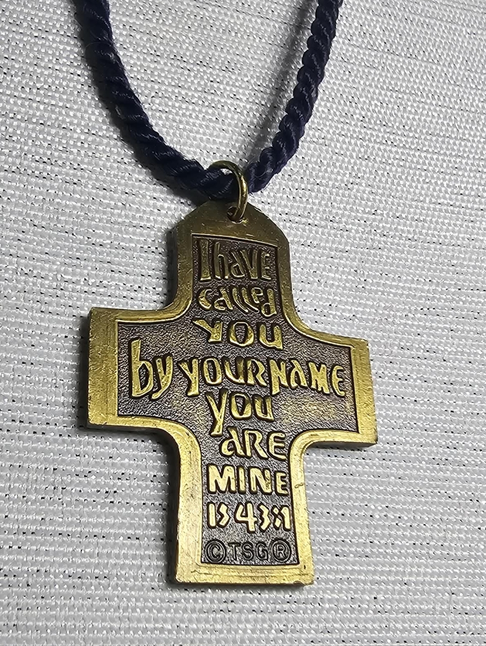 Vintage Terra Sancta Guild Cross Israel 1971